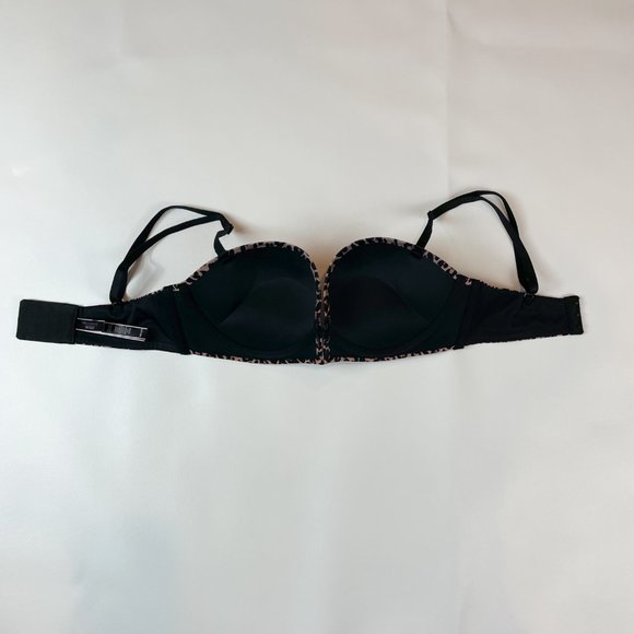 NWOT Victoria's Secret Bombshell Bra 32D Multi-way/Multioption Leopard B854 - Picture 4 of 7